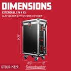 Gator Gtour-m32r Flight Case For Midas M32r Live