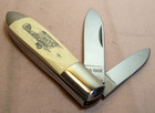 1987 kabar union ucc 87 mint ltd  Ed  Bi Planes Scrimshaw Teardrop Pocket Knife 