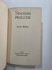 Spanish Prelude Jenny Ballou Hardcover Dj Houghton Mifflin 1937 Spain Ex Libris