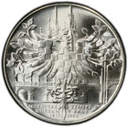 1992 Czechoslovakia 100 Korun Moravian Museum In Brno Silver Coin Pcgs Ms69