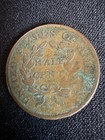 1806 Draped Bust Half Cent   Vg   Rotated Die Error Reverse  free Shipping 