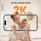 Iegeek Baby Monitor With 2k Hd Resolution Baby Camera video Baby Monitor Camera