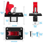 2x Toggle Switch Heavy Duty 12v Dc 20a Rocker Switch Spst On off 2 Pin For Car