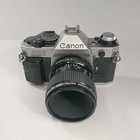 Canon Ae-1 Program 35mm Camera Manual Strap Camera Bag 2 Lenses   Teleconverter