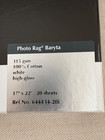 Hahnemuhle Photo Rag Glossy Baryta Paper 17 X 22   9 20 Sheets 315gsm