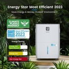 Yaufey 80 Pints Energy Star Dehumidifier For Home  Large Room Up To 5000 Sq ft