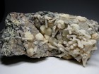   stilbite Aft Natrolite   Analcime - Dean Quarry  The Lizard  Cornwall  Uk 15cm