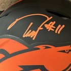 Troy Franklin Autographed Broncos Eclipse Authentic Full-size Helmet Beckett