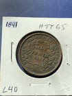 1841   1837 Specie Payments Suspended - Hard Times Token  5005