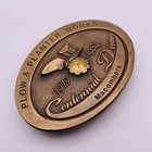 Centennial   Mccomber John Deere Plow   Planter Works Buckle Machining 1984 Vtg