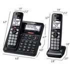 Panasonic Cordless Phone System Answering Machine 4 Handset Bluetooth Call Block