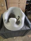 Bumbo Infant Floor Seat Baby Sit Up Chair With Adjustable Harness Grey