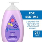 Johnson s Moisturizing Bedtime Baby Lotion 27 1 Fl Oz Hypoallergenic Coconut Oil