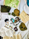 Military Memorabilia Junk Drawer 
