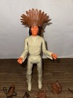 Vintage Marx Johnny West Geronimo Action Figure With Accessories