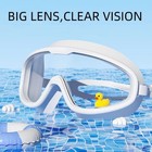 Adult Swimming Goggles Adjustable Anti-fog Glasses Diving Underwater Protection
