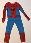 Disney Store Spiderman And Iron Man Costume Tight Fit Pajama Set Size 10