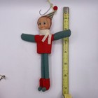 Vtg 60s Japan Bundle Lot Christmas Elf Knee Hugger Ornament Shelf Sitter Retro