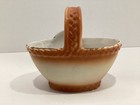 Antique Austrian Art Nouveau Porcelain Small Basket Early 1900   s