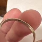 925 Sterling Silver Native American Oval Blue Turquoise Bezel Ring Size 8 5
