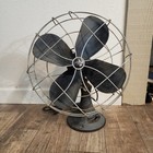 Vtg Emerson Electric 16  Oscillating Fan Type 79648-ap-g 3 Speed Works Rotates
