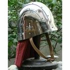 Medieval Byzantine 18ga Steel Knight Viking Armor Helmet