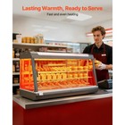 Uimoso 48  3-tier Commercial Food Warmer Display Cabinet W led Light 190qt 180l