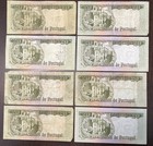 Portugal 1964 20 Escudos Some Unc 8 Notes