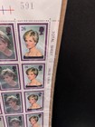 Princess Diana Of Wales Commemoration 100 Postage Stamp Sheet  13  X 17 1 4 