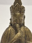 Vintage India Hindu Buddha Bronze Statue Figurine 5    T
