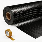 Garage Floor Mat Pvc 2mm Diamond Plate Non-slip Waterproof Oil Resistant 4 Sizes