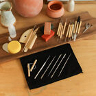 Tooltreaux Complete Pottery Tools Set Sculpting Clay Art Supplies With Tool Box 