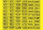  2 Sets  176 Circuit Breaker Electrical Panel Labels   Easily Identify Circuits
