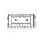 360pcs 8-25mm Watch Spring Bars Strap Link Pins Stainless Steel Repair Kit Tool