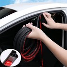 Car Door Seal Strip Car Weather Stripping Double Layer L Shape Self 85 3ft