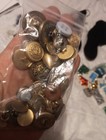 Huge Lot Vintage   Antique Buttons Metal Military Mop Glass Celluloid Wood