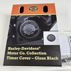 Harley Davidson Motor Co  Timer Cover 99-17 Twin Cam Gloss Black Oem 25600133