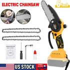 Cordless Chainsaw For Dewalt 20v Max Battery 6-inch Hand-held Mini Pruning Saw