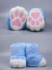 Fursuit Feet Paw Shoes Kit Plush Furry Boots Fursuit Costume Paw Halloween 