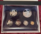1973 First Coinage Of British Virgin Islands Silver Franklin Mint Proof Set