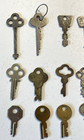 Lot Of 35 Small Vintage Keys - Jewelry Box  Padlock  Luggage