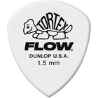Dunlop Tortex Flow Guitar Picks Std Pk-72 1 5 Mm 72 Pack