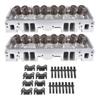 Complete Cylinder Heads For Sbc Chevy 350 Corvette 190cc 64cc 2 02 1 60-straight
