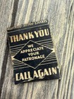 Forum Tap Room Waterloo Vintage Black   Tan Advertising Matchbook