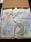 Worldwide Stamps In Glassines M u Hundreds  In Box Lot Not All Shown - L-1856
