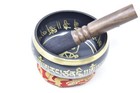 5 Inch Tibetan Meditation Yoga Singing Bowl Set - Mallet   Cushion Made In Nepal