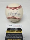 Fergie Jenkins Signed Rawlings Official National League Baseball Jsa Coa Cubs A4