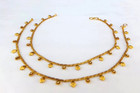 Indian Gold Plated Payal Foot Designer Chain Anklet Set Ethnic Fashion Jewelry