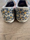 Vintage Vans Made In Usa Needlepoint Floral Canvas Shoes - Authentic - Rare