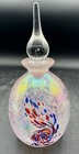 Rare Antique Glass Perfume Bottle 6  Tall